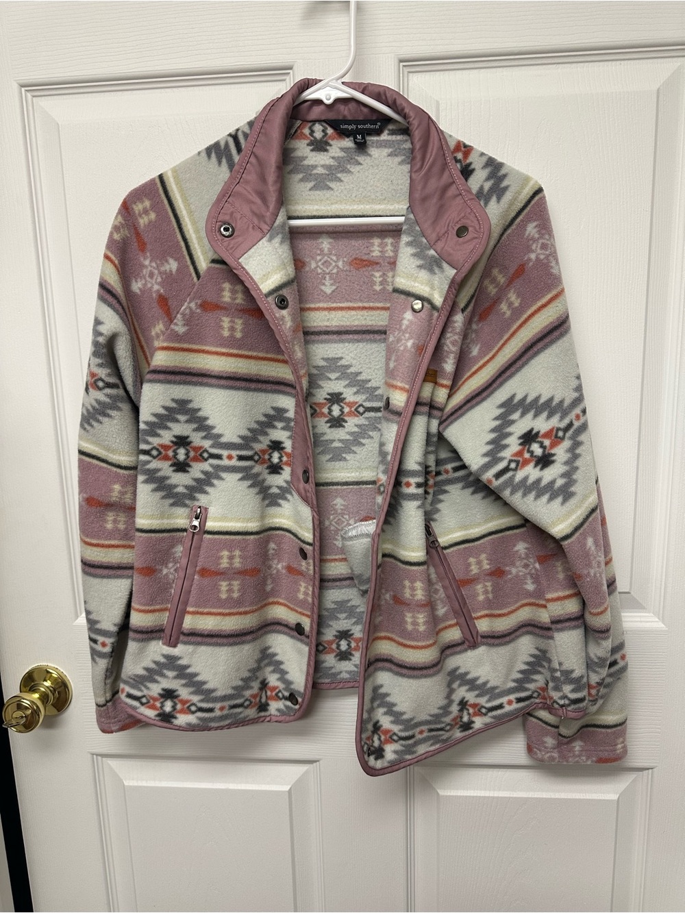 Simply Southern Fleece Jacket Size Medium